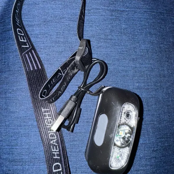 LumenTrail headlamp photographed by Ryan T., a verified buyer